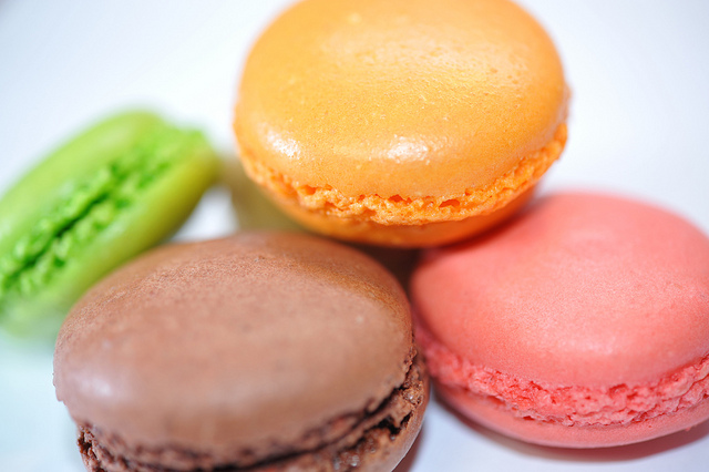 Macarons can be just the thing to brighten the day at your office Photo by Takeshi Kuboki Macarons can be just the thing to brighten the day at your office