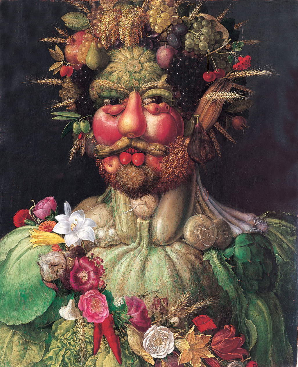 You Are What You Eat: Painting by Giuseppe Arcimboldo 