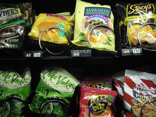 vending machine chips