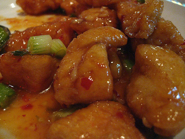 P.F. Chang's crispy chicken