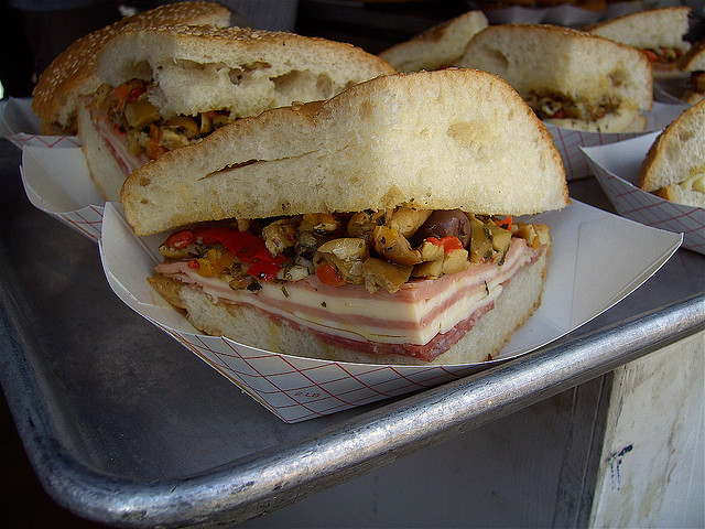 muffaletta sandwiches
