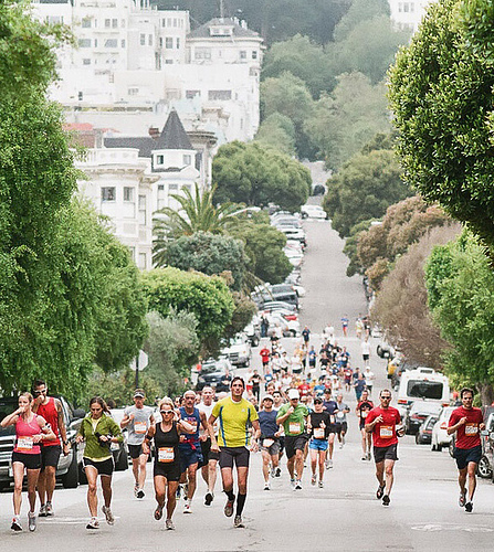 marathon runners