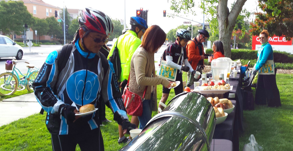 bike to work breakfast