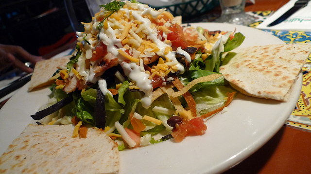 chili's quesadilla salad