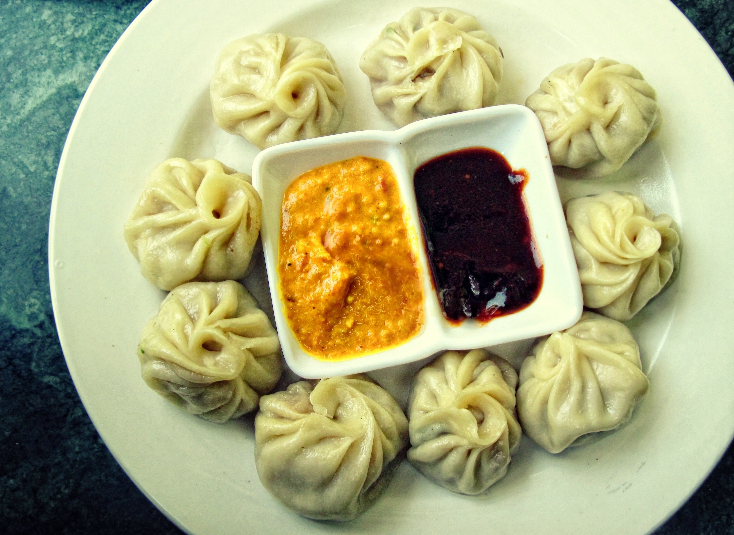 Momos are delicious Himalayan food. 